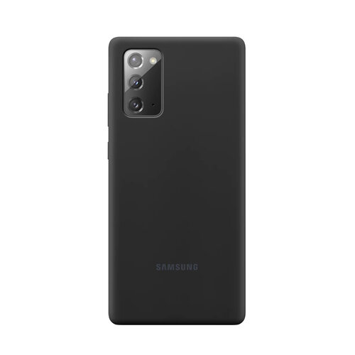 SAMSUNG Galaxy Note20 原廠薄型背蓋 黑 (矽膠材質) 公司貨