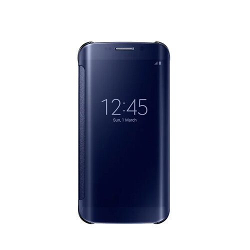 Samsung Galaxy S6 edge Clear View 原廠感應皮套 黑
