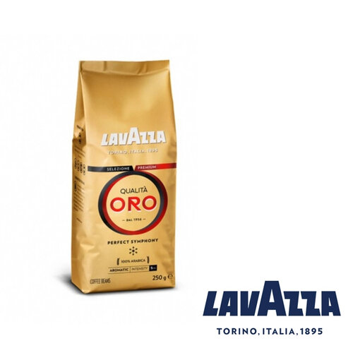 義大利【LAVAZZA】ORO金牌咖啡豆｜250g