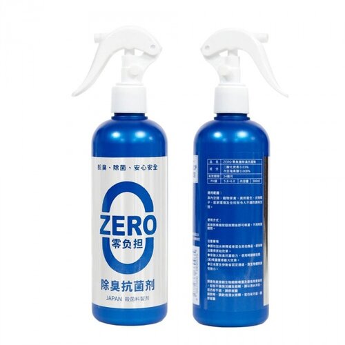 ZERO 零負擔 除臭抗菌劑 300ml 殺菌料製劑 寵物除臭 車內除臭 無香味 衣物除臭