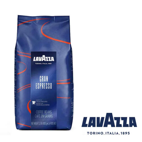 義大利【LAVAZZA】Gran Espresso咖啡豆｜中焙｜2.2磅/1kg