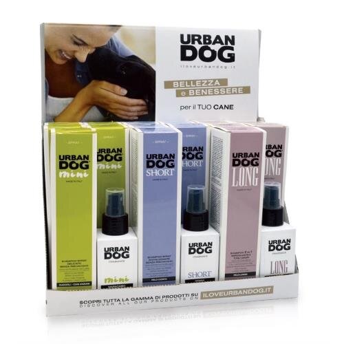 URBANDOG城市系列 噴霧式乾洗沐浴乳200ml 滋養呵護短毛系/除臭抗纏結長毛系/肌膚柔和過敏系 犬貓適用