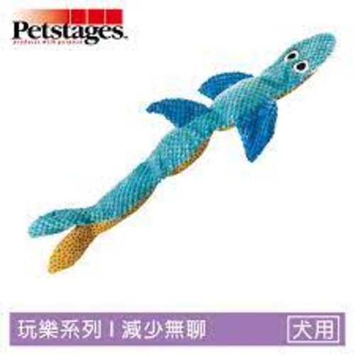 《美國 Petstages》647 嗶波鯊魚 寵物玩具