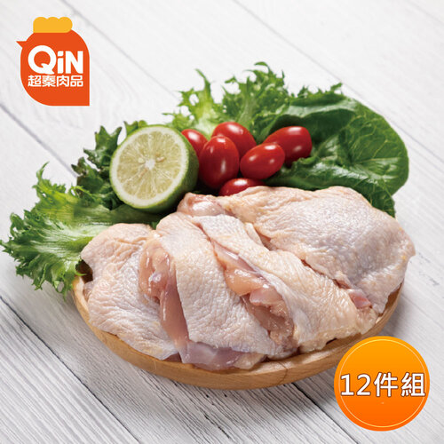 【超秦肉品】100% 國產新鮮雞肉 去骨雞腿排 400g x12盒