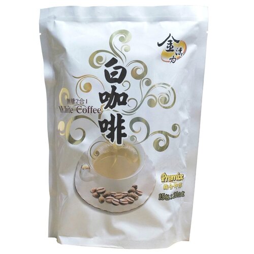 【啡茶不可】無糖白咖啡6包(20gx15入/包)馬來西亞中部怡保市特產100%白咖啡純正原味