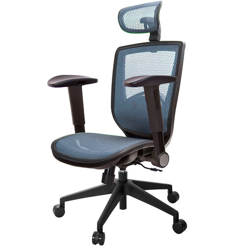 GXG 高背全網 電腦椅 (摺疊滑面扶手) TW-81X6 EA1J