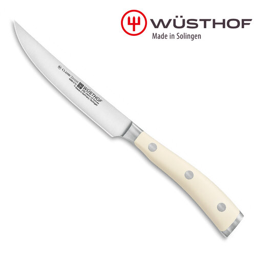 《WUSTHOF》德國三叉CLASSIC IKON_creme 12cm牛排刀