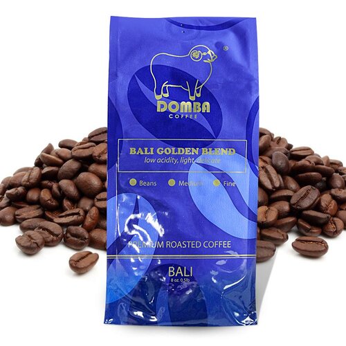 【幸福小胖】峇里島小綿羊黃金咖啡母豆 2包 (咖啡豆、咖啡粉/半磅/包)