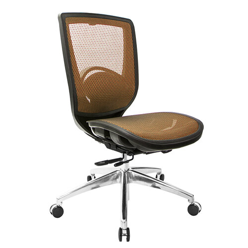 GXG 短背全網 電腦椅 (鋁腳/無扶手) TW-81Z6 LUNH