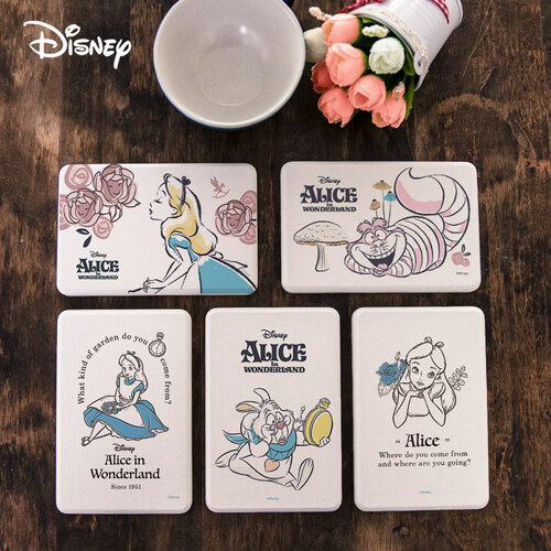 Disney 迪士尼 愛麗絲 珪藻土皂墊 肥皂盒 皂盤 杯墊