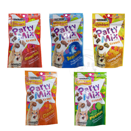 喜躍 Party Mix喜躍香酥餅 貓餅乾 貓零食 香酥餅 60gX10包