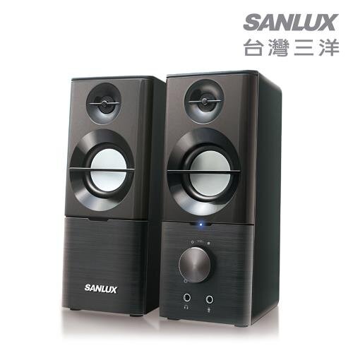 【SANLUX 台灣三洋】2.0聲道USB多媒體喇叭 (SYSP-190)