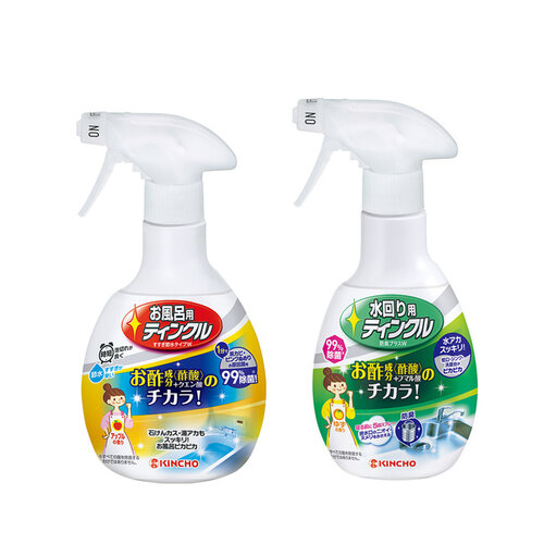 日本金鳥KINCHO醋成分除臭除菌洗淨劑 浴室排水口*+廚房排水口任選兩瓶