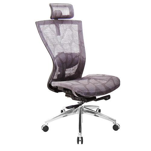 GXG 高背全網 電腦椅 (無扶手/鋁腳) TW-81Z5 LUANH