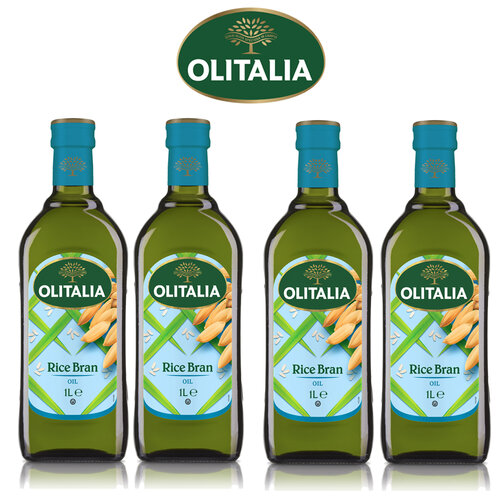 【奧利塔olitalia】玄米油1000mlx4瓶 (雙入禮盒組)A290001x4