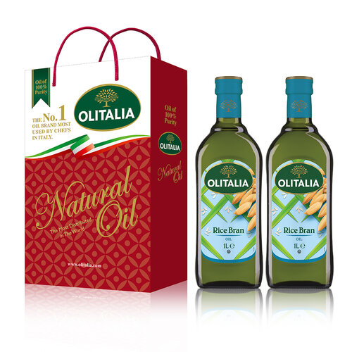 【奧利塔olitalia】玄米油1000ml (2瓶禮盒組) A290001x2