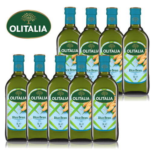 【奧利塔olitalia】玄米油1000ml (9瓶團購組 A290001x9)
