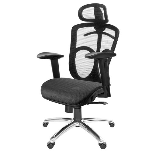 GXG 高背全網 電腦椅 (鋁腳/2D滑面手游扶手) TW-091 LUA2JM