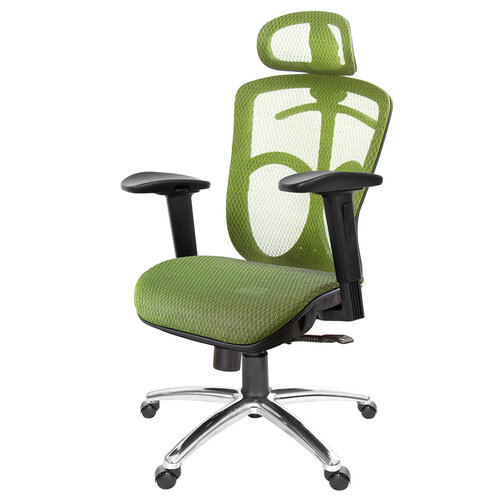 GXG 高背全網 電腦椅 (鋁腳/2D滑面升降手) TW-091 LUA2J