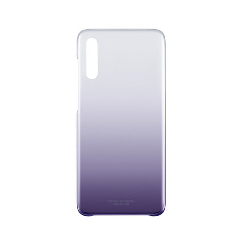 SAMSUNG Galaxy A70 原廠漸層透明背蓋 紫 (台灣公司貨)