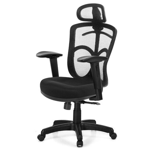 GXG 高背半網 電腦椅 (2D滑面升降手) TW-096 EA2J