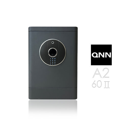 【巧能 QNN】熱感應觸控指紋/密碼/鑰匙智能數位電子保險箱/櫃(A2-60Ⅱ)