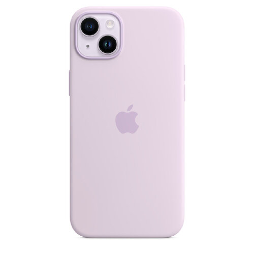 Apple 原廠 iPhone 14 Plus MagSafe Silicone Case 矽膠保護殼-紫丁香色