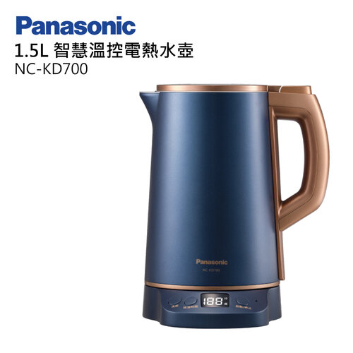 【Panasonic國際牌】1.5公升雙層溫控型不鏽鋼快煮壺 NC-KD700