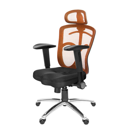 GXG 高背美臀座 電腦椅 (鋁腳/摺疊滑面手) TW-115 LUA1J
