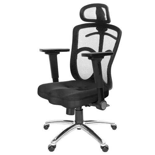 GXG 高背美臀座 電腦椅 (鋁腳/4D平面摺疊扶手) TW-115 LUA1H