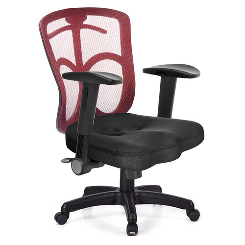 GXG 短背美臀座 電腦椅 (摺疊滑面扶手) TW-115 E1J