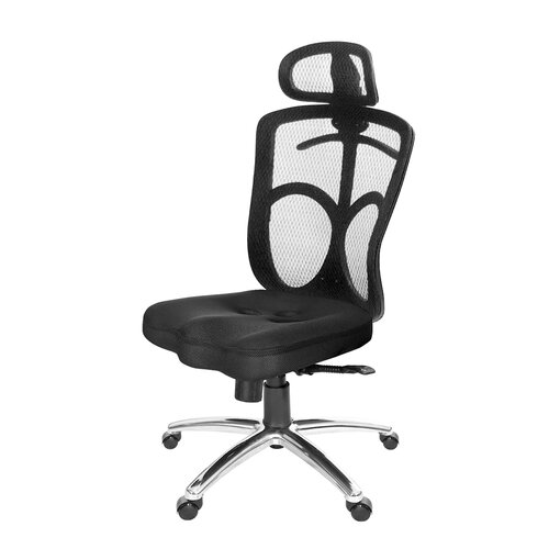GXG 高背美臀座 電腦椅 (鋁腳/無扶手) TW-115 LUANH