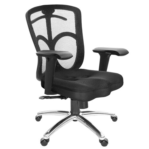 GXG 短背美臀座 電腦椅 (鋁腳/4D升降手) TW-115 LU3