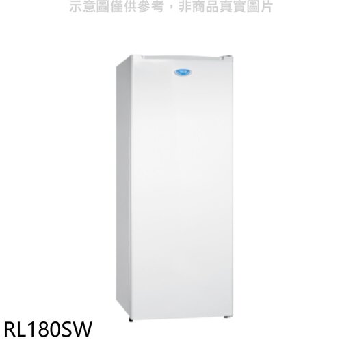 東元 180公升單門直立式冷凍櫃【RL180SW】