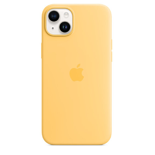 Apple 原廠 iPhone 14 Plus MagSafe Silicone Case 矽膠保護殼-日暉色