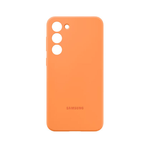 SAMSUNG Galaxy S23+ 5G 原廠矽膠薄型保護殼 (EF-PS916)-橙色
