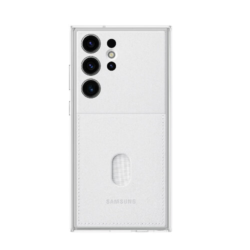 SAMSUNG Galaxy S23 Ultra 5G 原廠邊框背蓋兩用保護殼 (EF-MS918)-白色