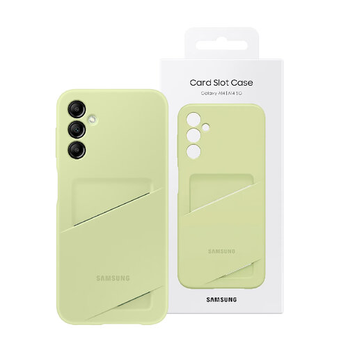 SAMSUNG Galaxy A14 5G 原廠卡夾式背蓋 (EF-OA146)-萊姆綠