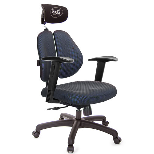 GXG 雙軸枕 雙背電腦椅(2D升降手) TW-2604 EA2