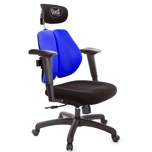 GXG 雙軸枕 雙背電腦椅(2D手遊休閒扶手) TW-2604 EA2JM