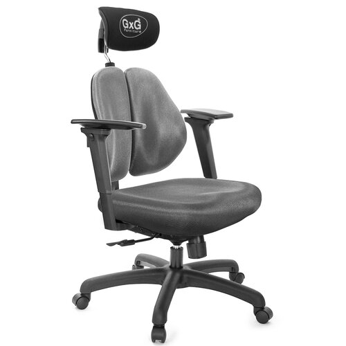 GXG 雙軸枕 雙背電腦椅(3D手遊休閒扶手) TW-2604 EA9M