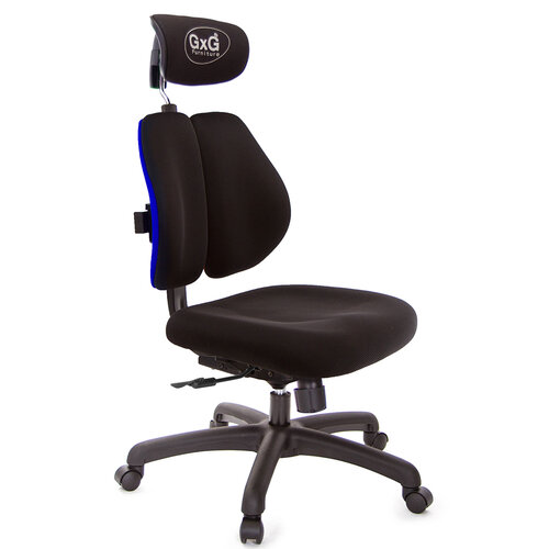 GXG 雙軸枕 雙背電腦椅(無扶手) TW-2604 EANH