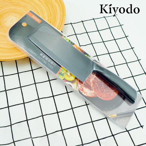 KIYODO黑陶瓷切菜刀-6.5吋-1入組