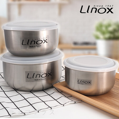 LINOX抗菌不鏽鋼六件式調理碗組x1組