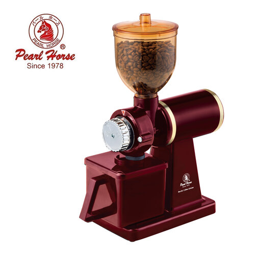 【Pearl Horse 寶馬】電動咖啡磨豆機-紅色(SHW-388)