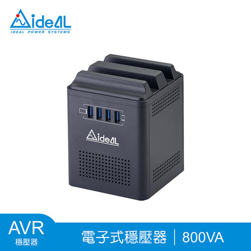 愛迪歐IDEAL 800VA 穩壓器 PS-379U-800(800VA/400W)