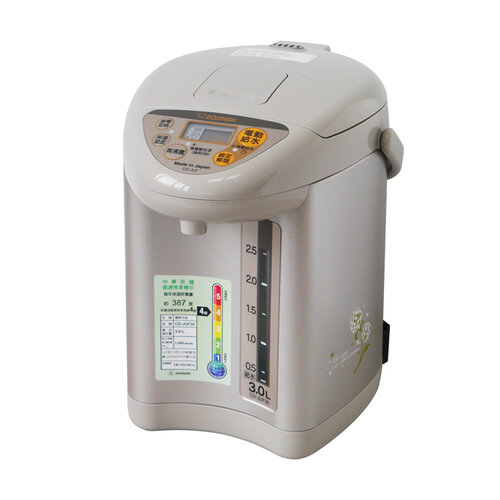 【象印】3.0L微電腦三段定溫電熱水瓶 CD-JUF30