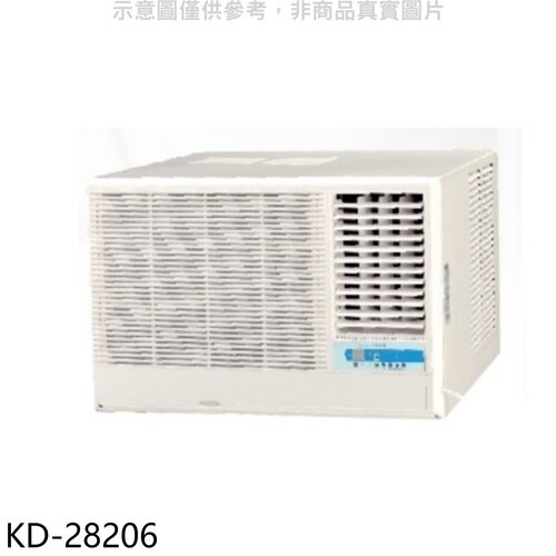 歌林 右吹窗型冷氣(含標準安裝)【KD-28206】