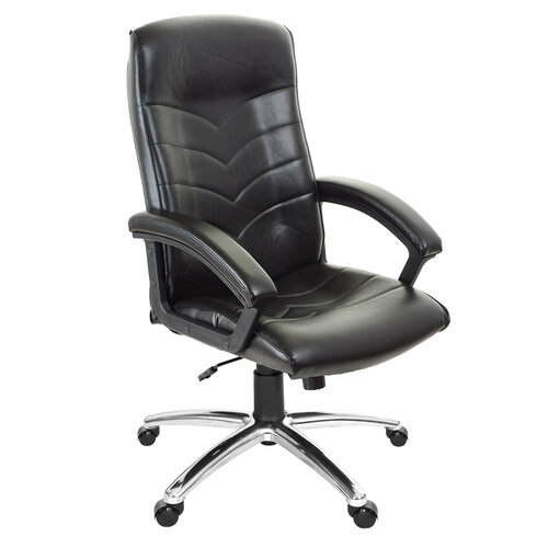 GXG 高背皮面 電腦椅 (鋁合金腳座) TW-1005 LU
