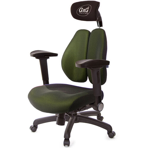 GXG 雙軸枕 DUO KING 工學椅(4D弧面摺疊手) TW-3606 EA1D